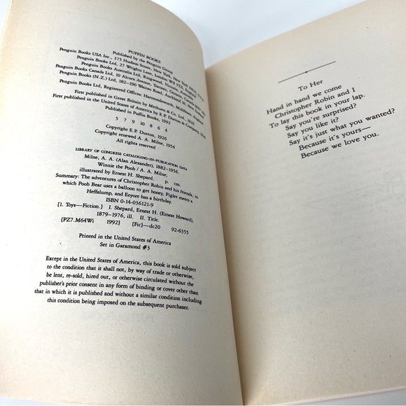 Vintage Pooh’s Library 4 Book Box Set 1992 by AA Milne, Ernest H Shepard - Picture 5 of 11